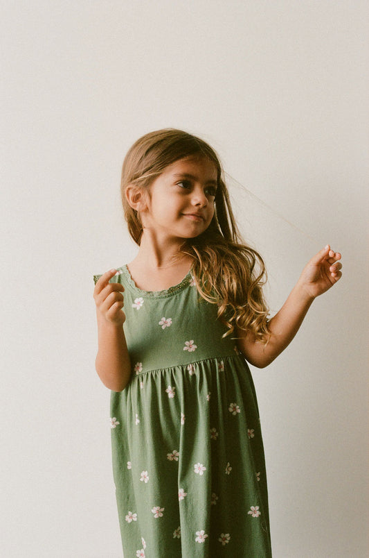 Illoura The Label Eden Dress Field Daisy Print