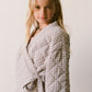 Illoura The Label Quilted Jacket Mauve Plaid