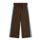 Illoura The Label Lightweight Knit Pants Choc Contrast