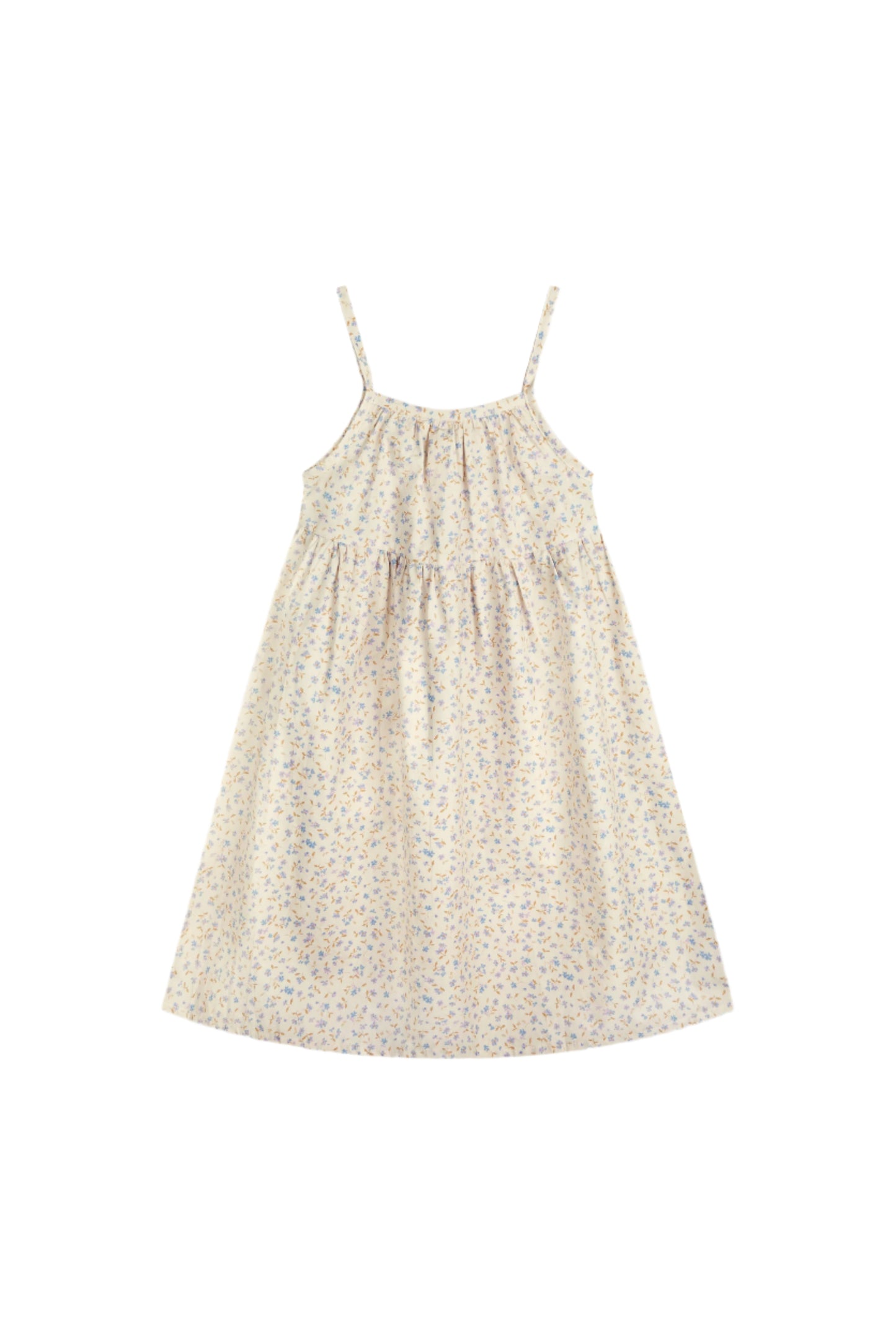 Illoura The Label Darcy Dress Indigo Bloom Print