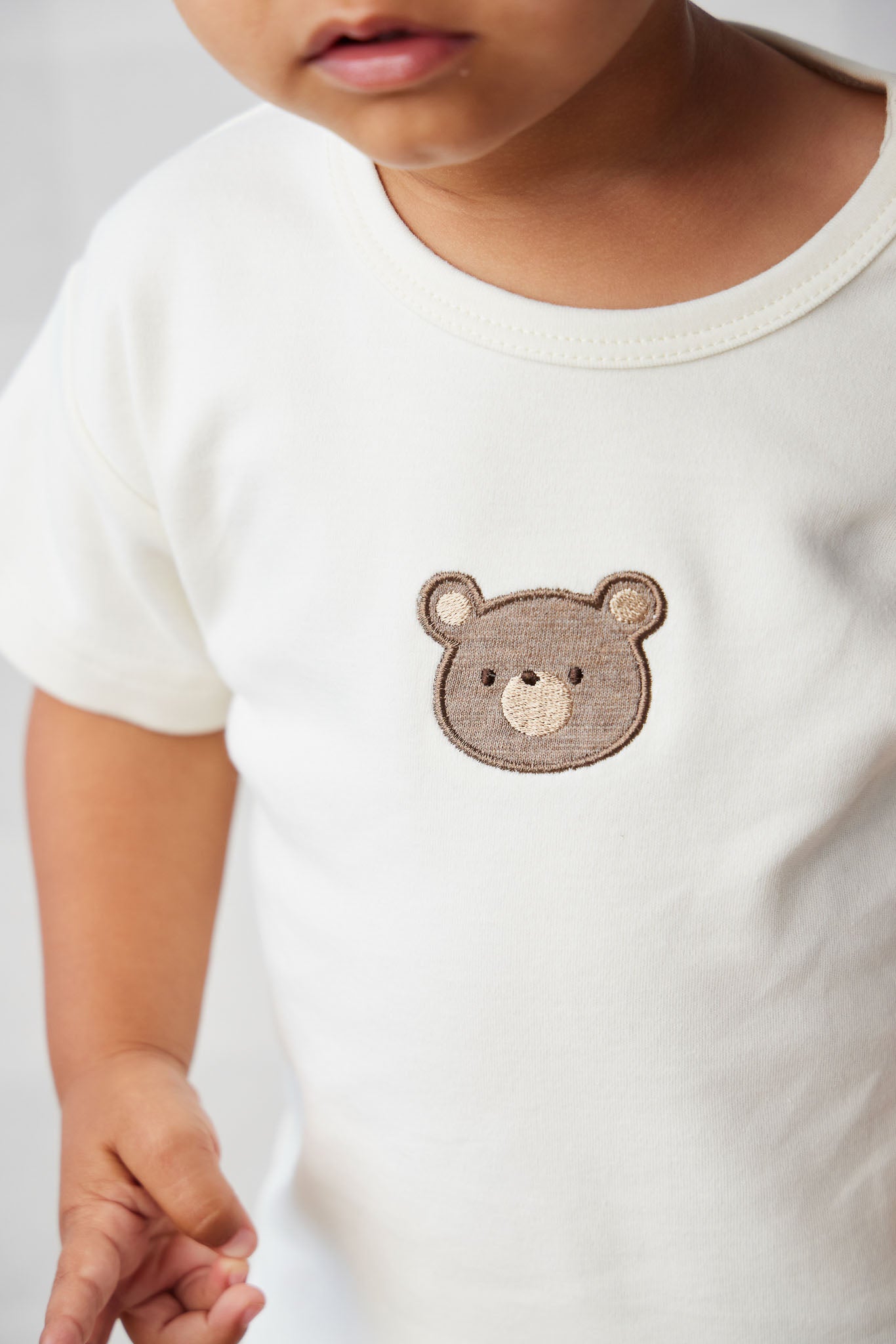 Jamie Kay Pima Cotton Hunter Tee Cloud Bear