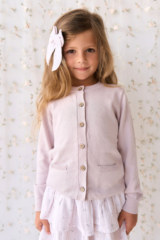 Jamie Kay Gabrielle Cardigan Violet Tint