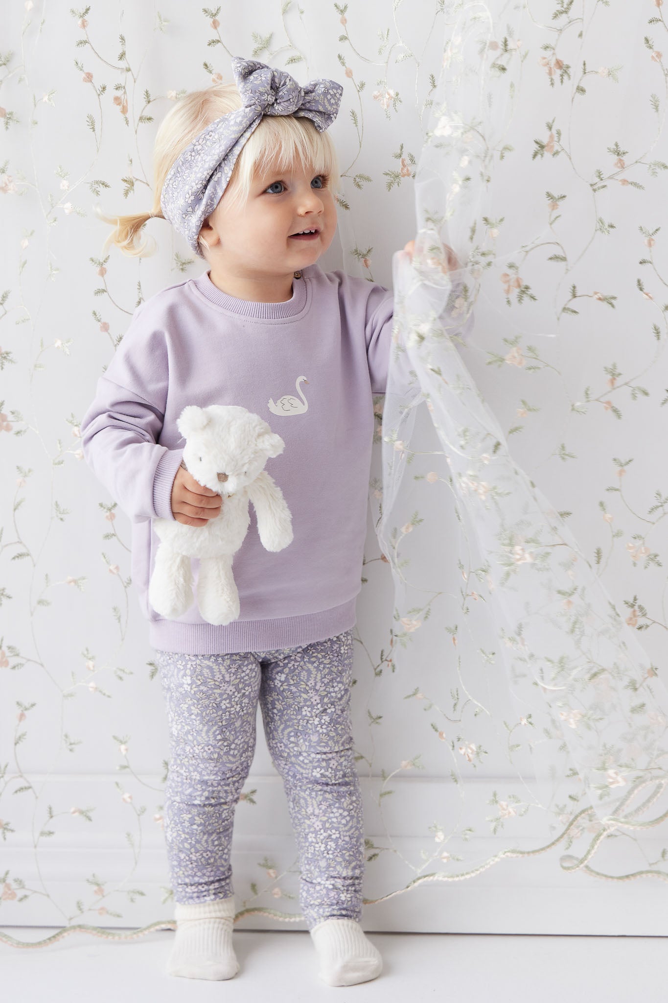 Jamie Kay Organic Cotton Everyday Legging April Lilac