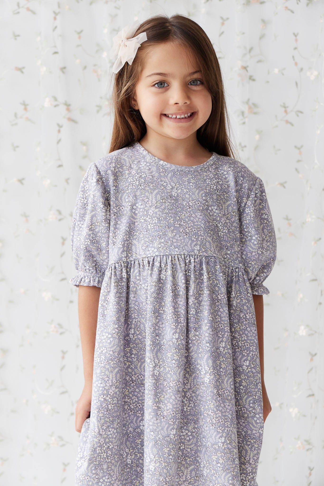 Jamie Kay Organic Cotton Penny Dress April Lilac