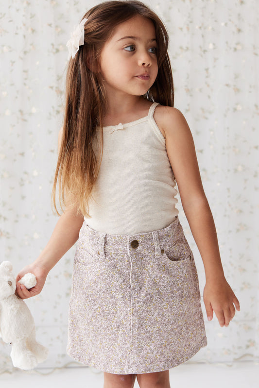 Jamie Kay Alison Twill Skirt Chloe Lilac