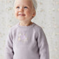 Jamie Kay Audrey Knitted Jumper Starling Goldie Bouquet