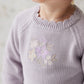 Jamie Kay Audrey Knitted Jumper Starling Goldie Bouquet