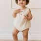 Jamie Kay Organic Cotton Archie Playsuit Variegated Stripe Foam