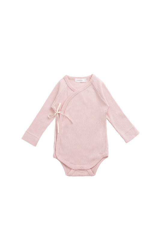 Jamie Kay Organic Cotton Modal Marina Long Sleeve Bodysuit Trinket