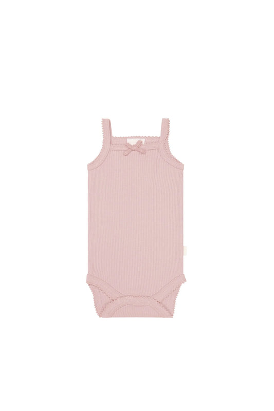 Jamie Kay Organic Cotton Modal Singlet Bodysuit Trinket