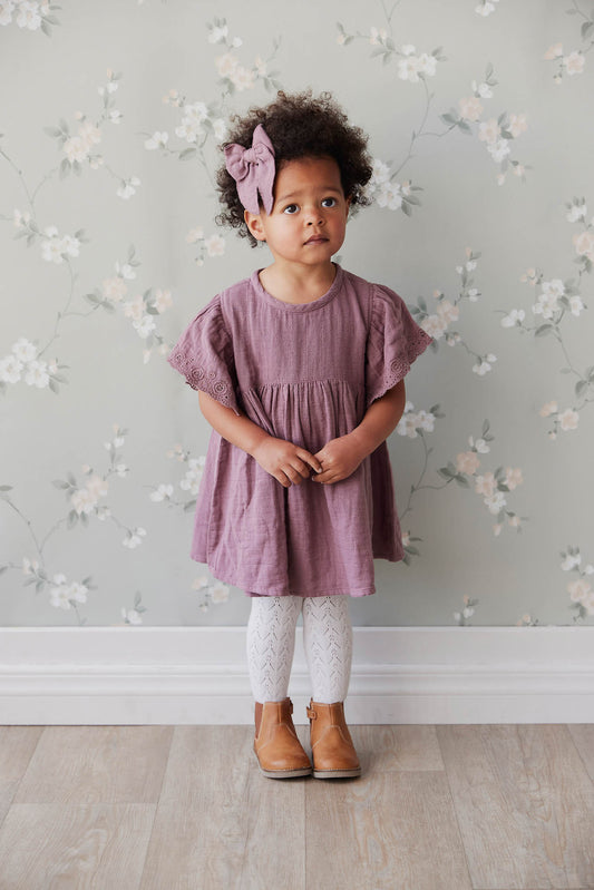 Jamie Kay Organic Cotton Muslin Phillipa Dress Twilight