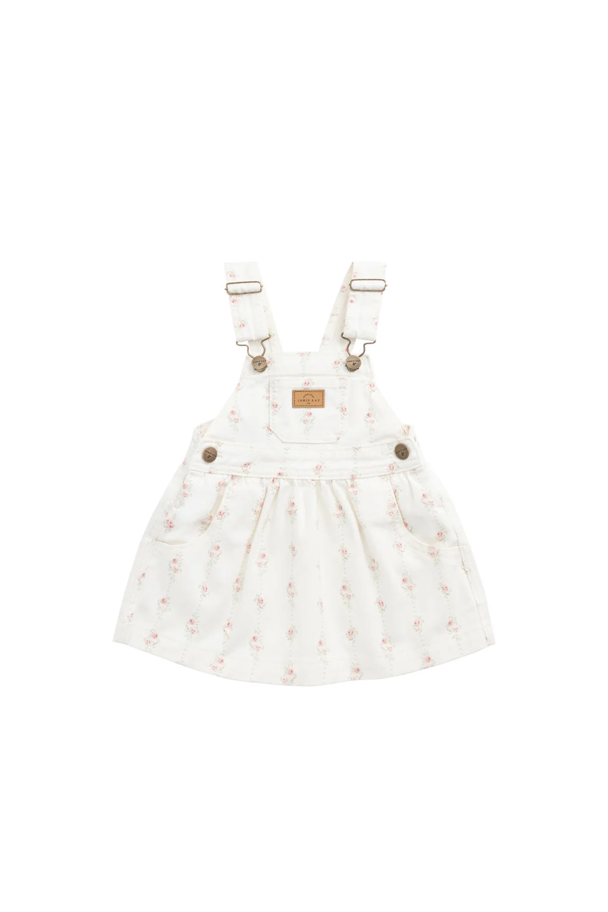 Jamie Kay Norah Overall Dress Rose Trail