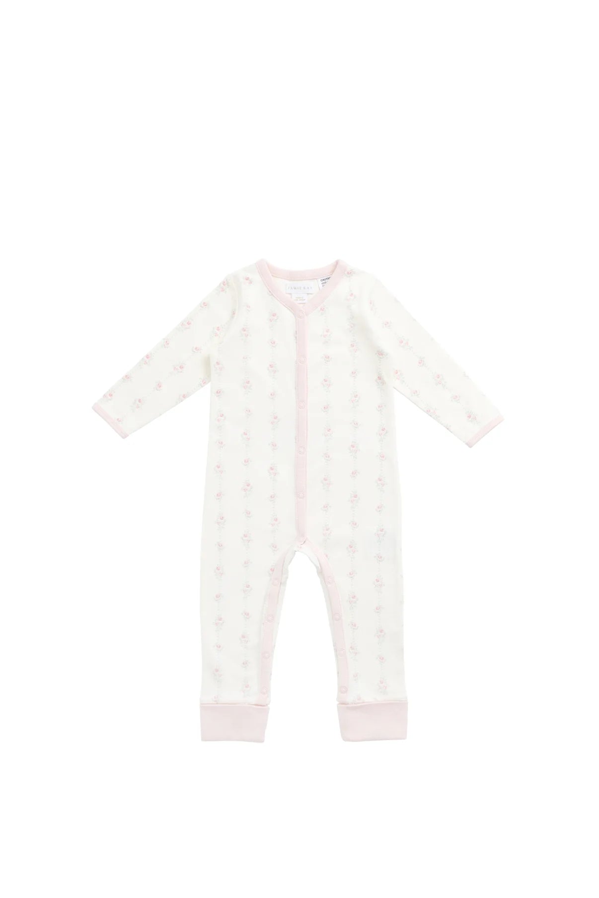 Jamie Kay Organic Cotton Amory Onepiece Rose Trail