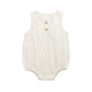 Jamie Kay Organic Cotton Archie Playsuit Variegated Stripe Foam