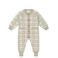 Jamie Kay Marlo Knitted Onepiece Marlo Check Jacquard