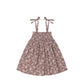 Jamie Kay Organic Cotton Eveleigh Dress Pansy Floral Fawn
