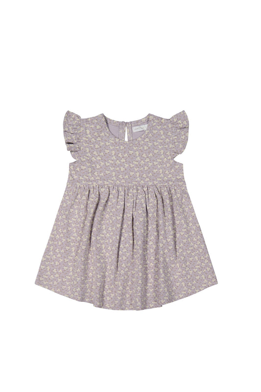 Jamie Kay Organic Cotton Ada Dress Rosalie Field Raindrop