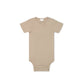 Jamie Kay Organic Cotton Modal Darcy Rib Tee Bodysuit Fawn