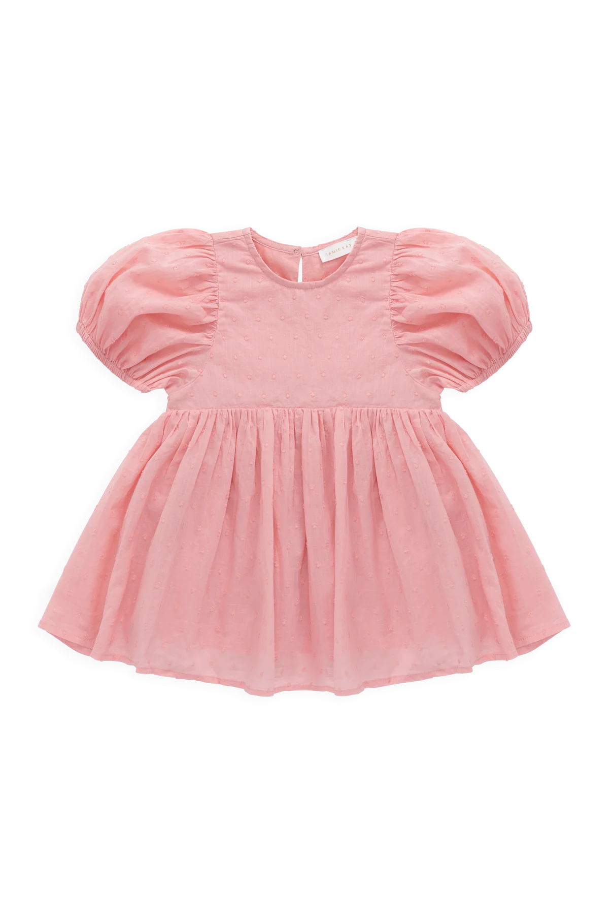 Jamie Kay Organic Cotton Frannie Dress Swiss Pink