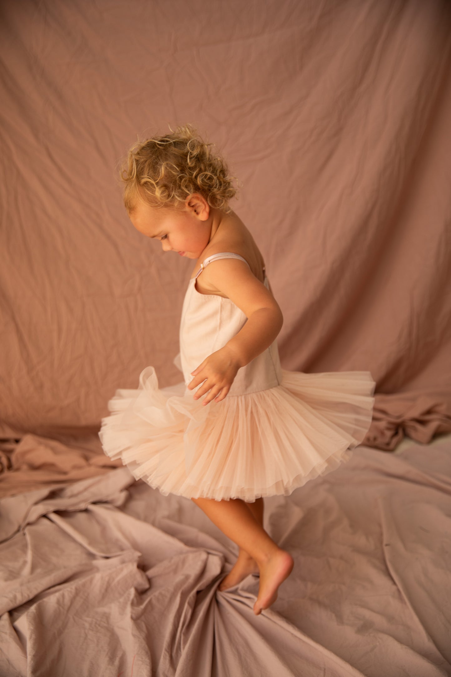 Bella and Lace Juliette Tutu Dress Almond