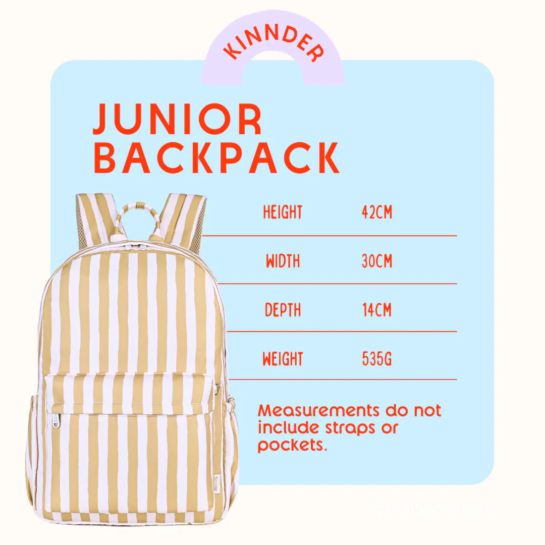 Kinnder Junior Kindy/School Backpack Mermaid Aqua