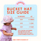 Kinnder Kids Wide Brim Cotton Bucket Hat Caramel Checks