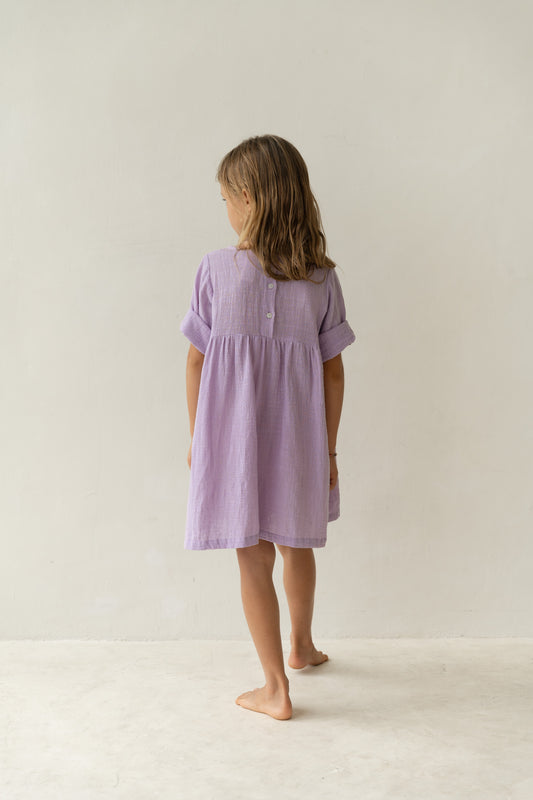 Illoura The Label Koa Dress Lilac