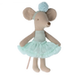 Maileg Ballerina Mouse Little Sister Light Mint