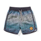 Munster Kids Wavebuoys Boardshort Teal Stripe