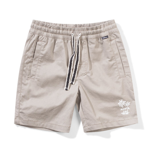 Munster Kids Trestles Short Light Grey