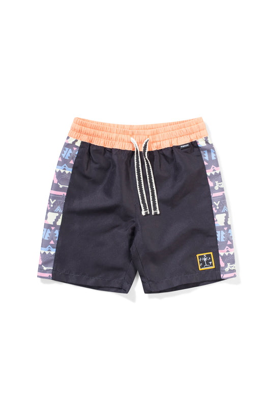 Munster Kids Puzzleride Boardshort Black