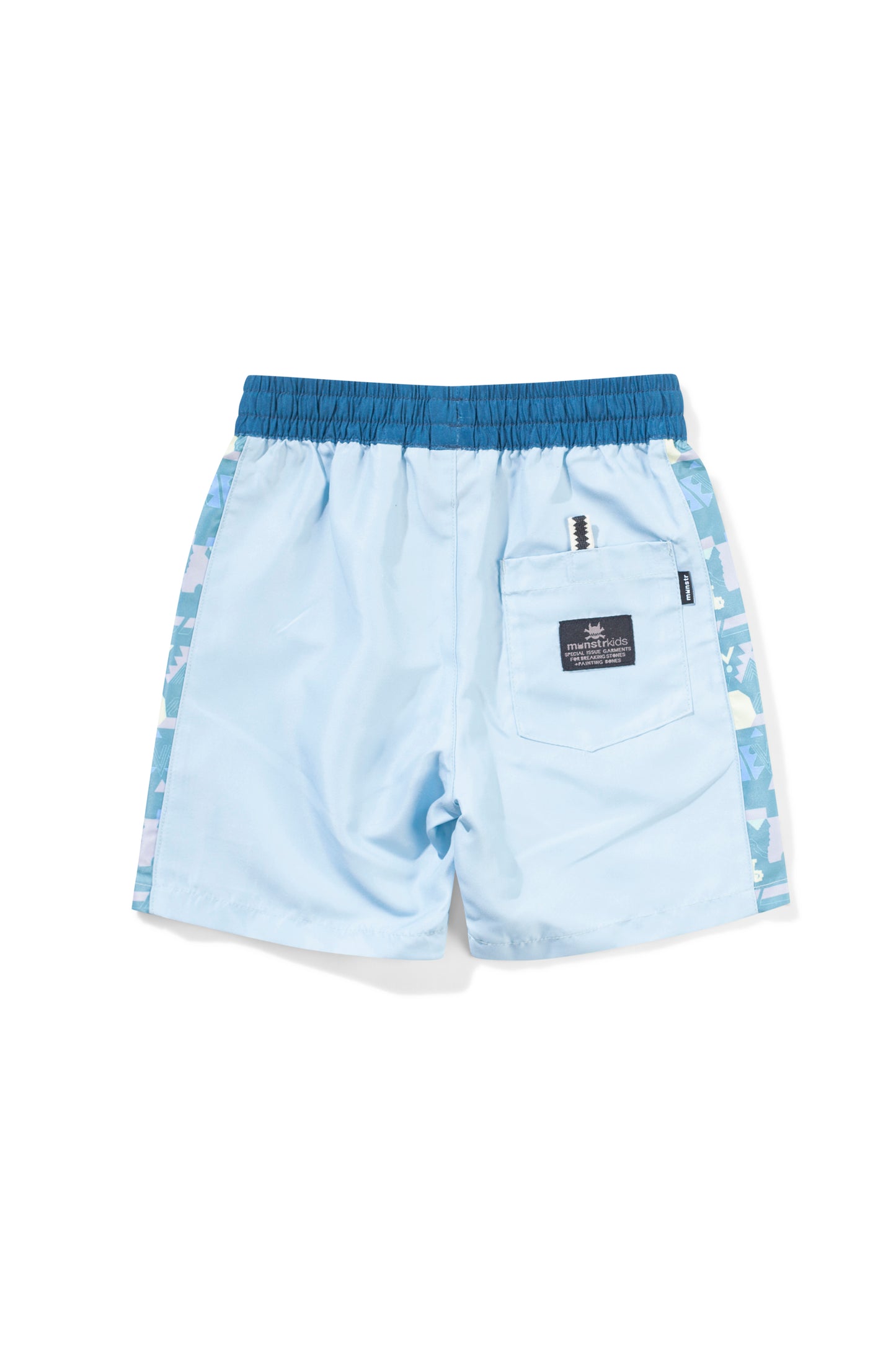 Munster Kids Puzzleride Boardshort Sky Blue