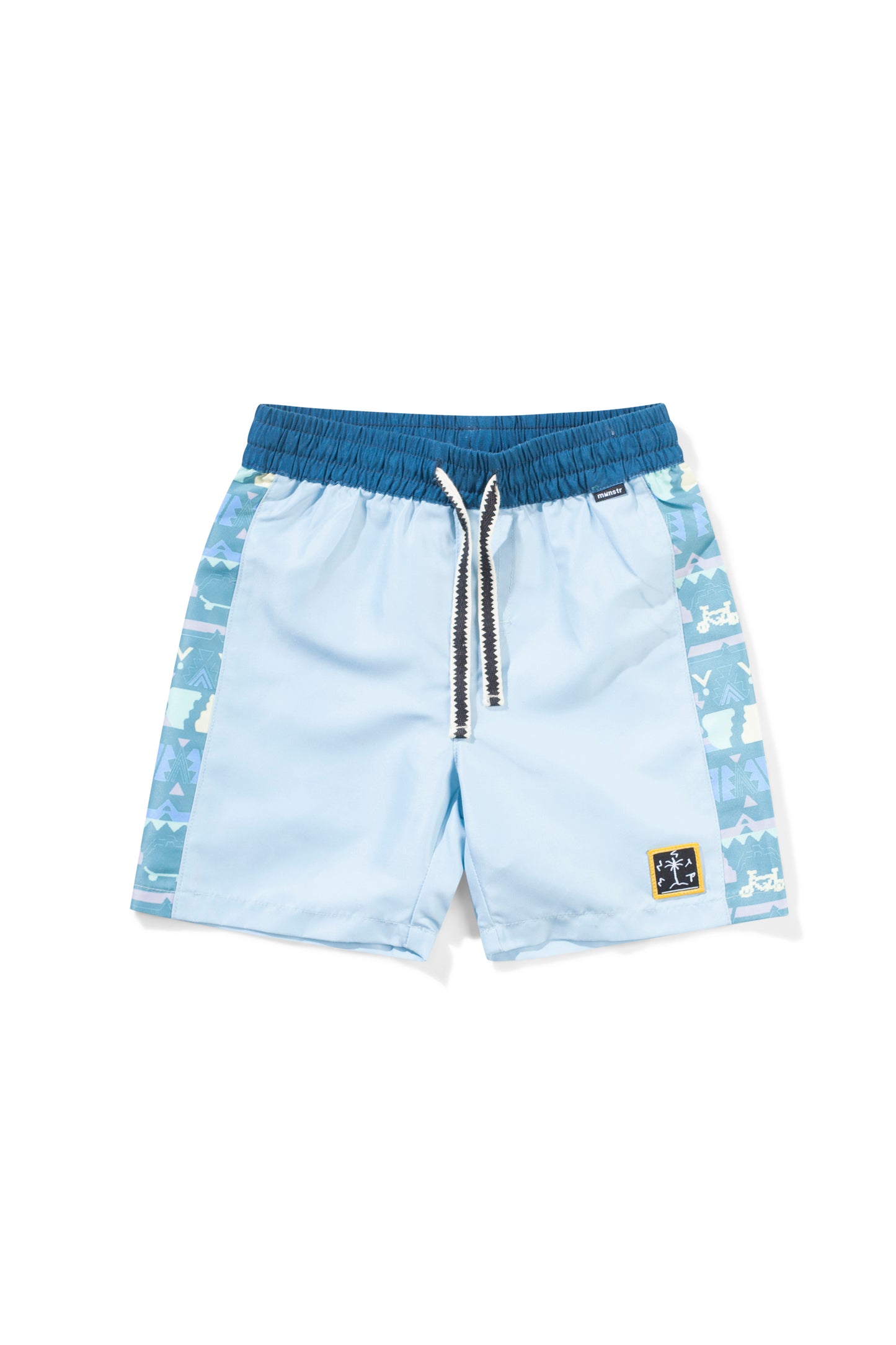 Munster Kids Puzzleride Boardshort Sky Blue