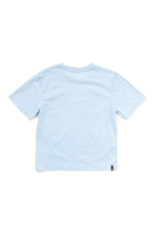 Munster Kids Box Logo tee Box Fit Sky Blue