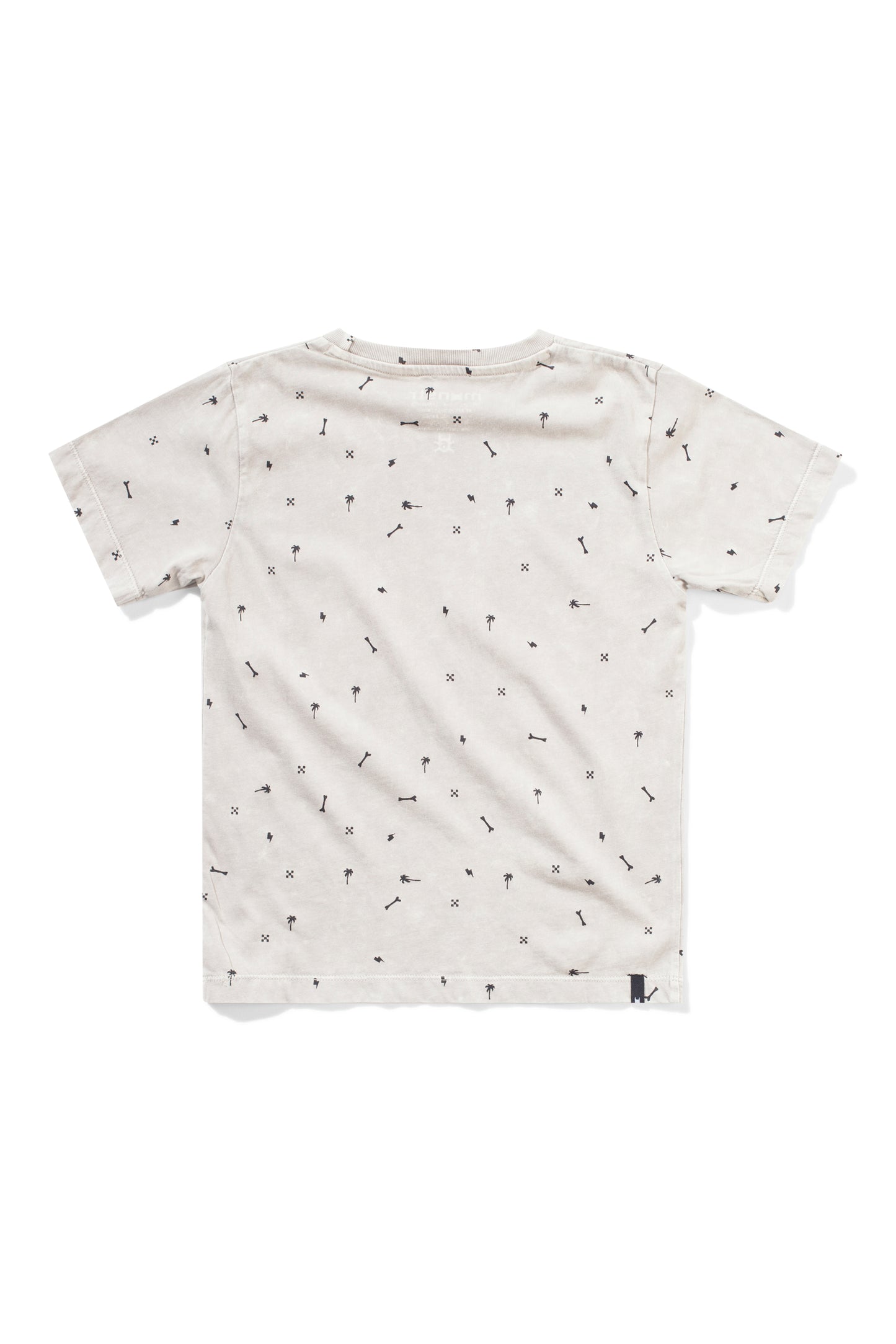 Munster Kids Confetti Tee Mineral Grey