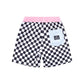 Munster Kids Checkedpast Board Short White