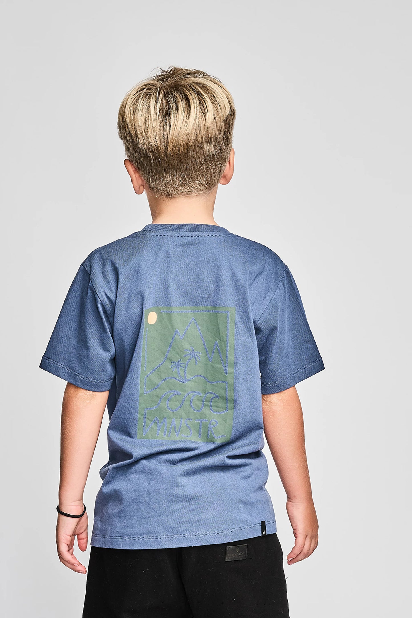 Munster Kids Alps Tee DK Denim