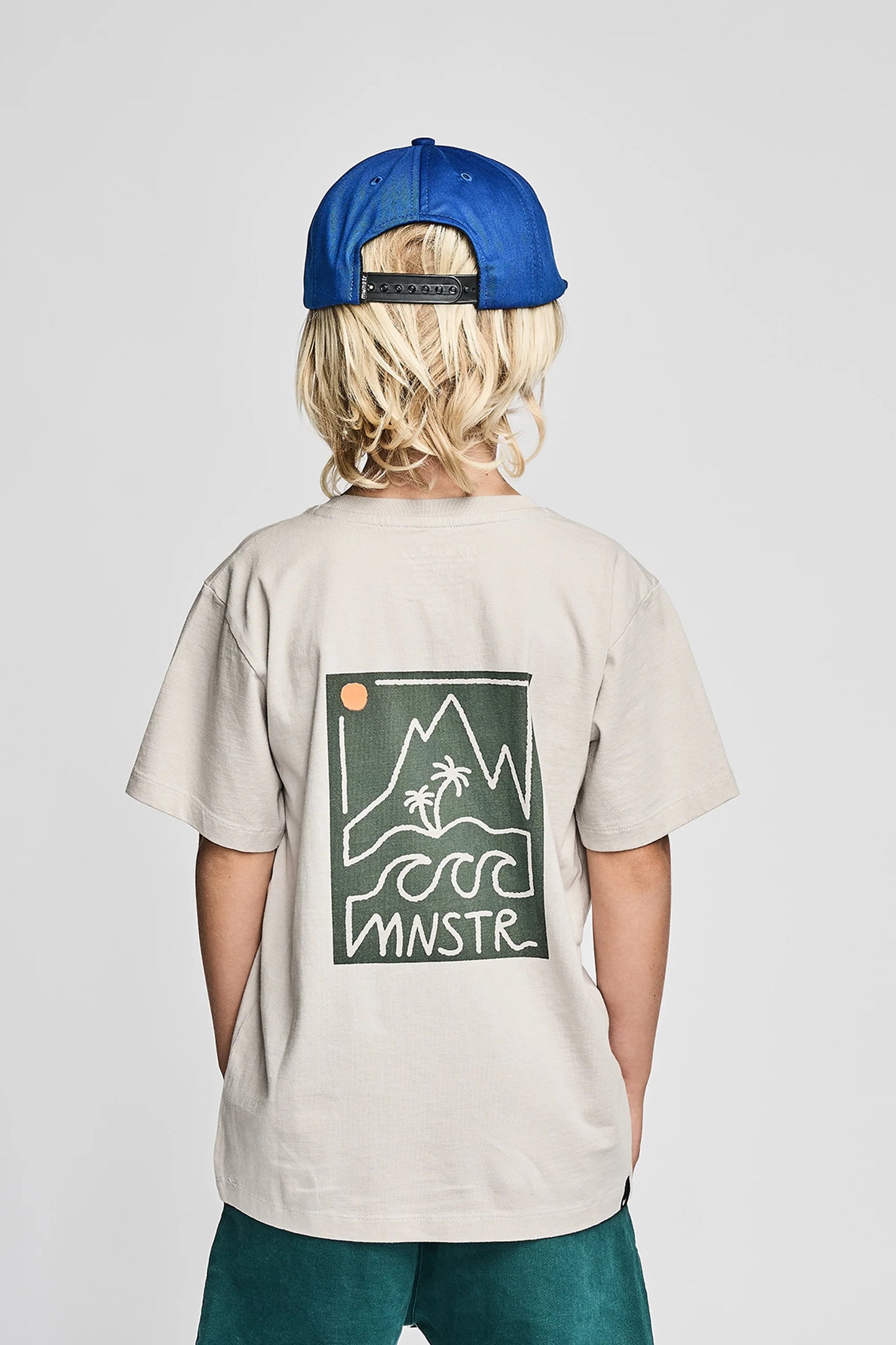 Munster Kids Alps Tee Light Grey