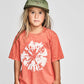 Munster Kids Inshatter Tee Washed Tangerine