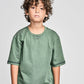 Munster Kids Coverbox Tee Mineral Green