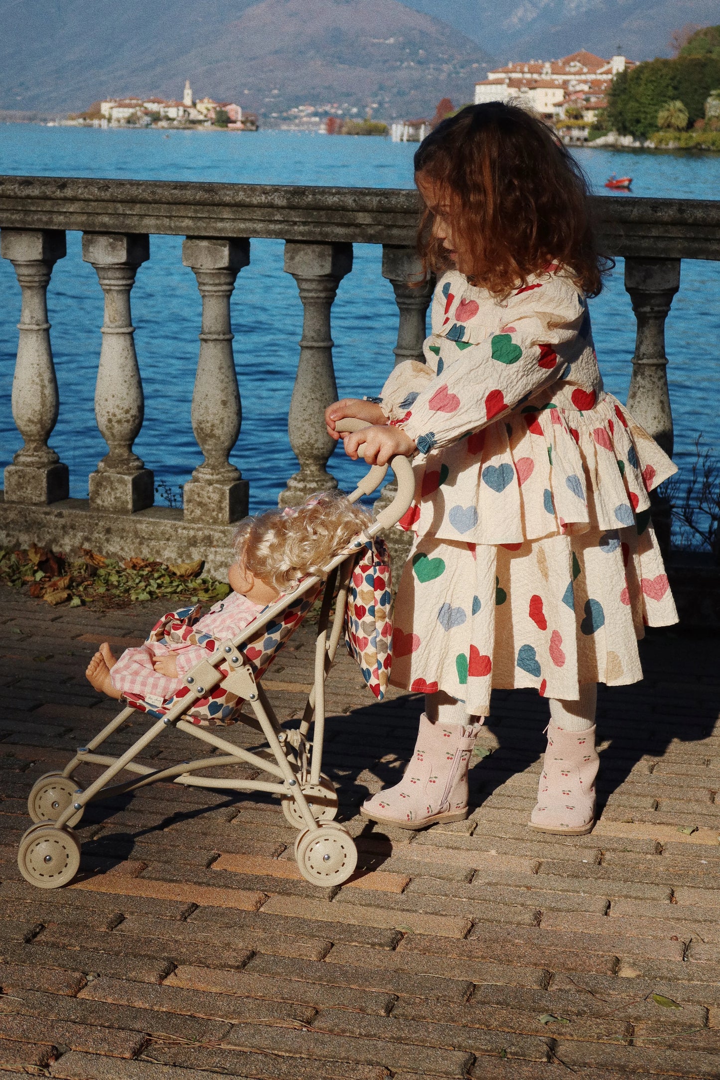 Konges Sløjd Doll Stroller Coeur Bisous