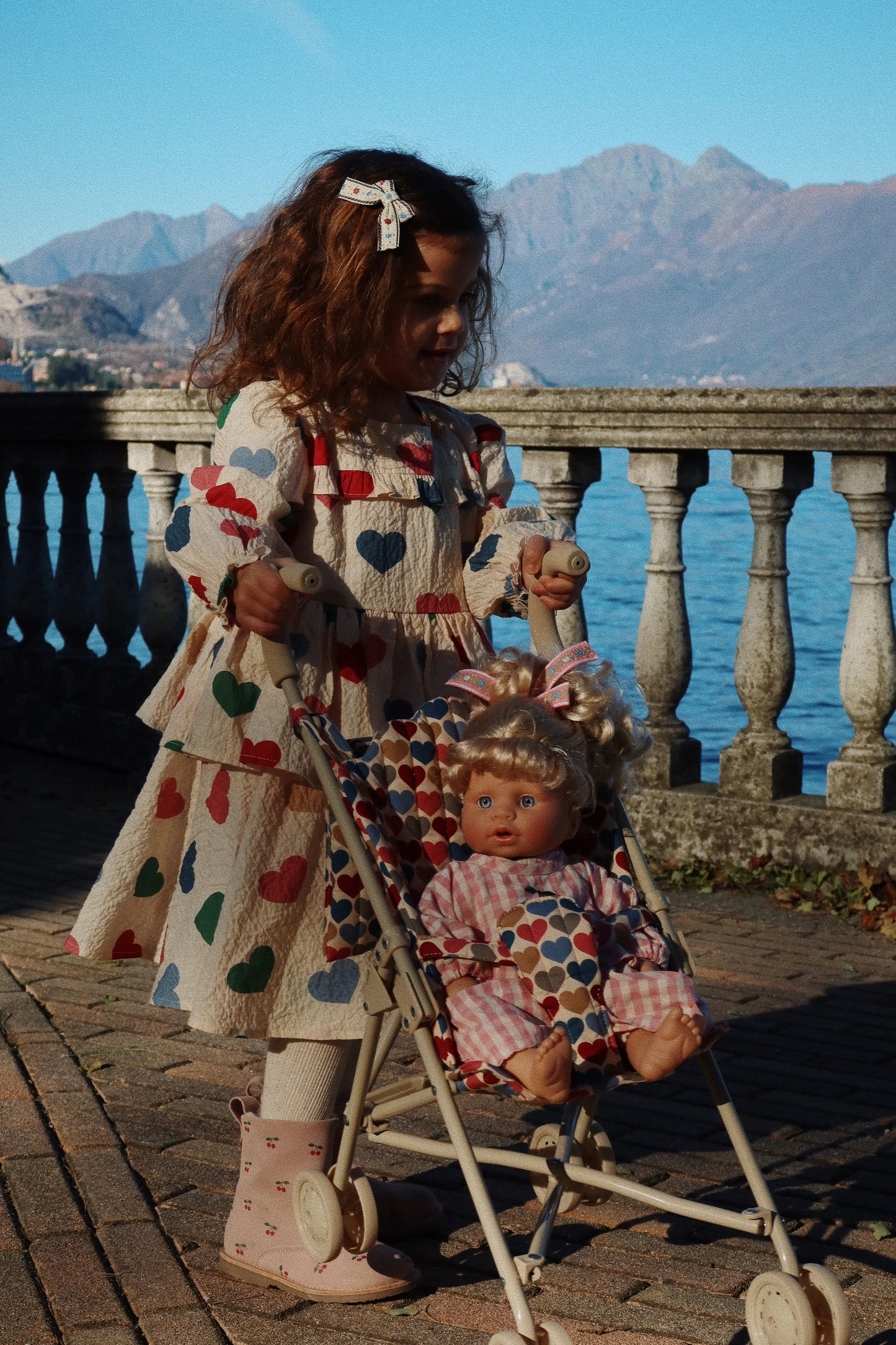 Konges Sløjd Doll Stroller Coeur Bisous