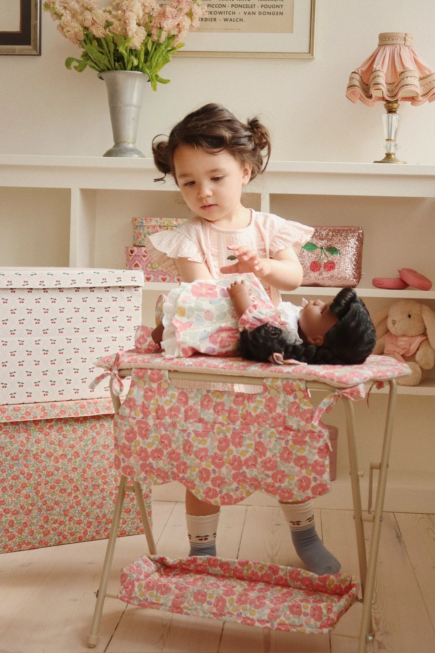 Konges Sløjd Doll Changing Table Rose Anglaise
