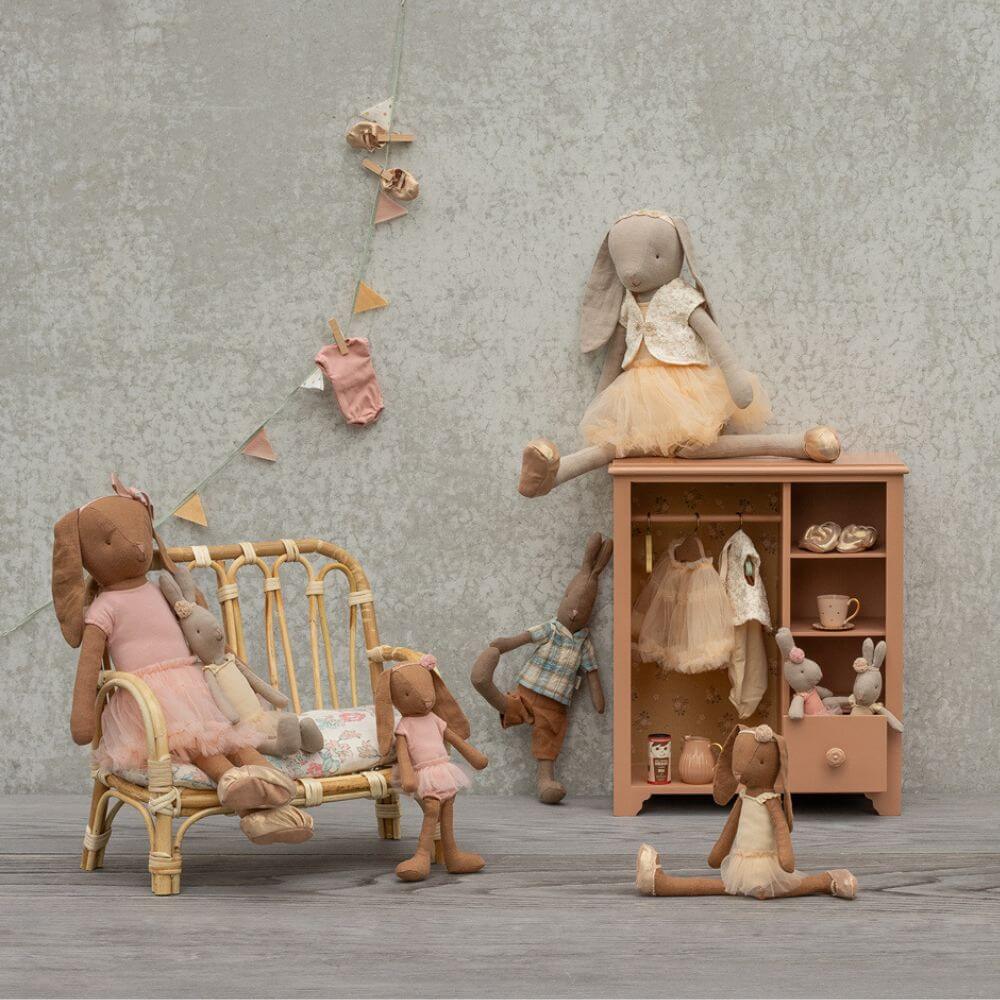 Maileg Rattan Couch Large Nature