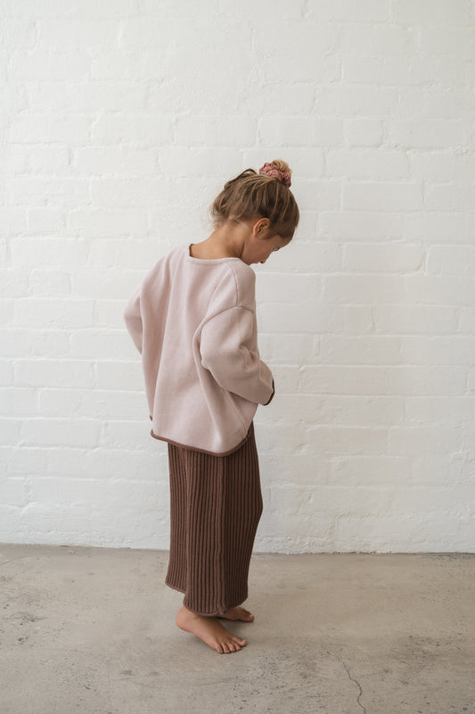 Illoura The Label Essential Knit Pants Cocoa
