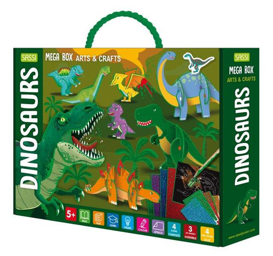 Sassi Mega Arts & Crafts Dinosaurs