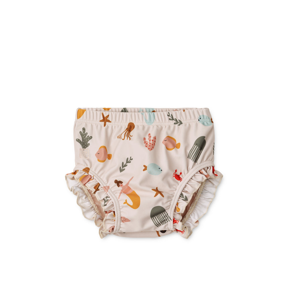 Liewood Baby Printed Swim Pant Mermaids / Sandy