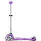 Micro Scooters Mini Micro Deluxe Purple Glitter LED 3 Wheel Scooter