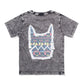 Munster Kids Puzzle Tee Mineral Black