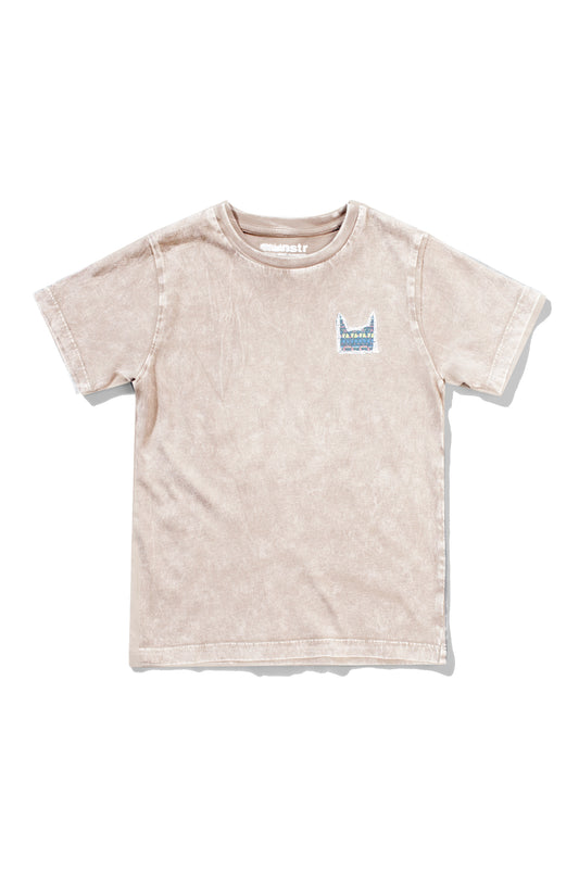 Munster Kids Puzzle Tee Mineral Grey